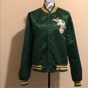 Vintage Oakland Athletics A’s Satin Bomb